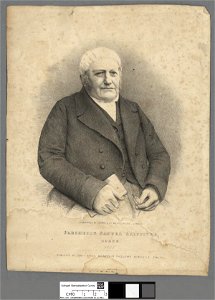 Portrait of Parchedig Samuel Griffiths, Horeb Llandysul 1855 (4670806)