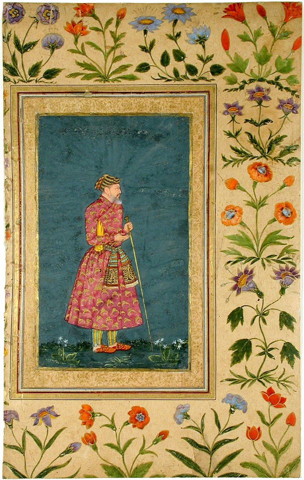 Portrait of Mughal Grandee, Standing (6124535445)