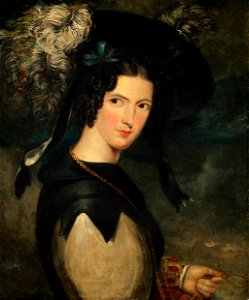 Portrait of Mrs John O' Keefe, Wife of the Artist P1990