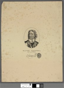 Portrait of Oliver Cromwell, (died Septr. 3rd. 1658) (4671437)