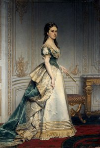 Portrait of Nadezhda Polovtseva by Charles Francois Jalaber