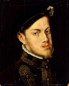 Portrait of Philip II, King of Spain (by Antonis Mor)