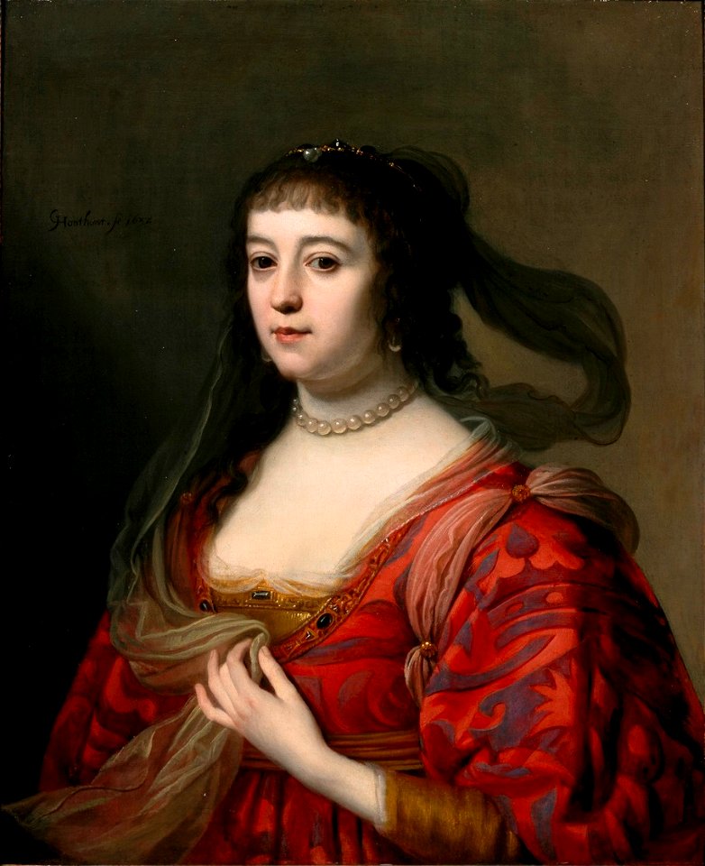 Portret van Amalia van Solms Centraal Museum 21659