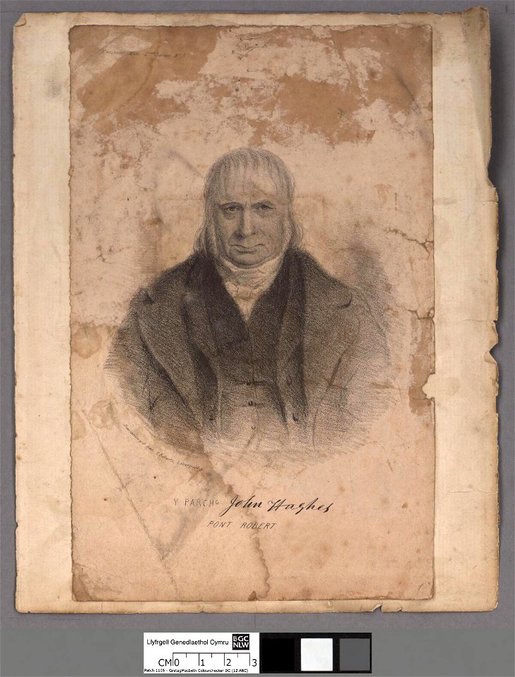 Portrait of Y Parchg. John Hughes, Pont Robert (4670915)