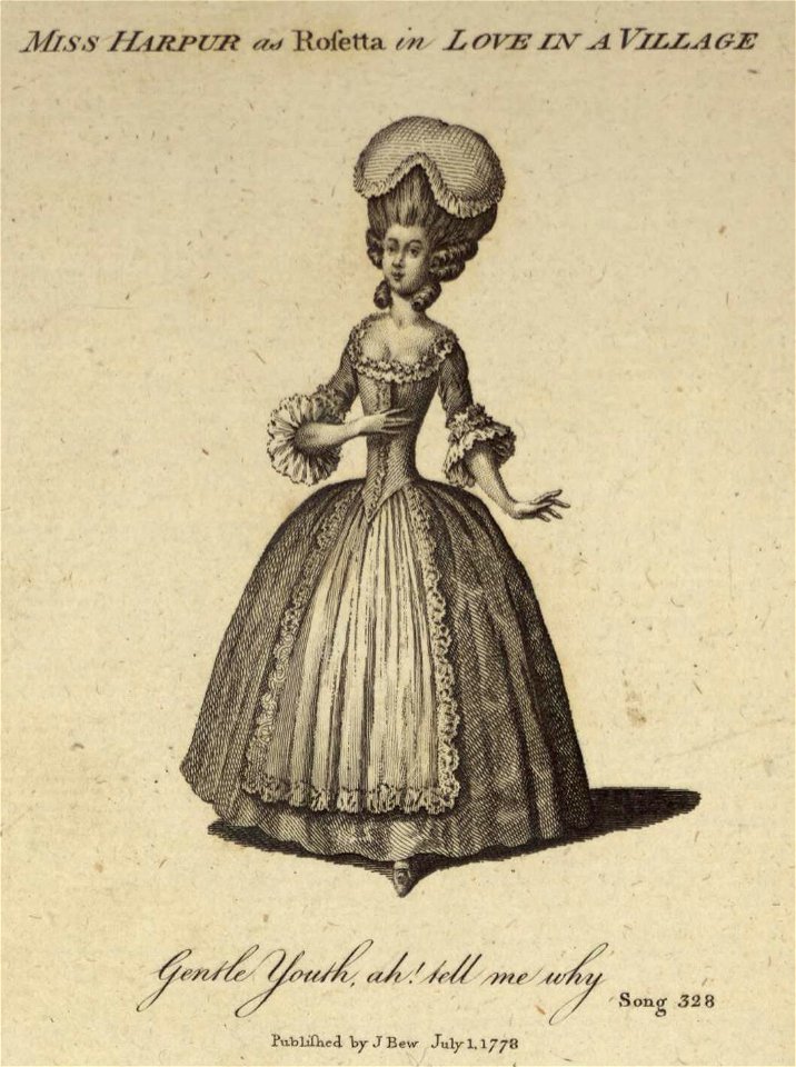 Portrait of Miss Harper as Rofetta in lone in a village (4672892)