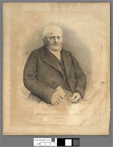 Portrait of Parchedig Samuel Griffiths, Horeb Llandysul 1855 (4670807)