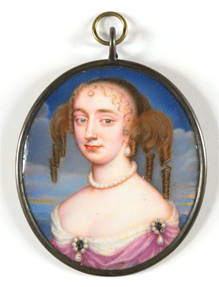 Portret van een vrouw, misschien Anne Hyde (1637-71), eerste echtgenote van Jacobus II van Engeland Rijksmuseum SK-A-4396