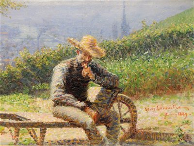 Portrait présumé de Charles Angrand (Lemaître)