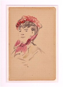 Portret van Isabelle Lemonnier - Museum Boijmans Van Beuningen - Edouard Manet