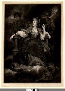 Portrait of Mrs. Siddons in the character of the tragic muse (4674588)