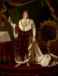 Portrait of Napoleon I in His Coronation Robes (Lefèvre)