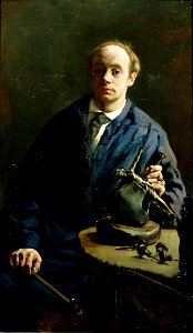 Portret van de Utrechtse edelsmid Jan Hendrik Brom (1860-1915) Centraal Museum 13446