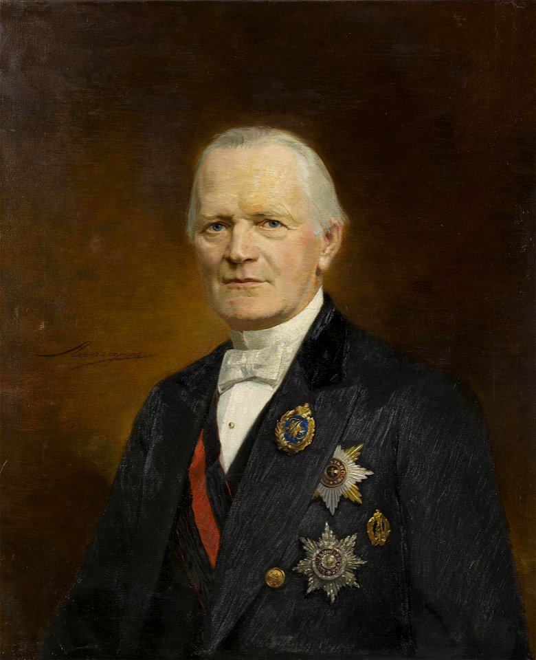 Portrait of M.N. Ostrovsky, Minister of the State Properties