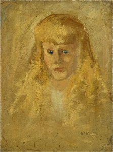 Portrait of Marie Anne Henriette Breitner by George Hendrik Breitner Rijksmuseum Amsterdam SK-A-3541