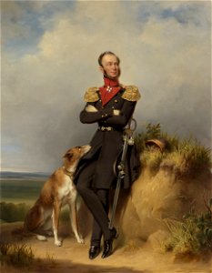 Portret van Willem II, koning der Nederlanden Rijksmuseum SK-C-170