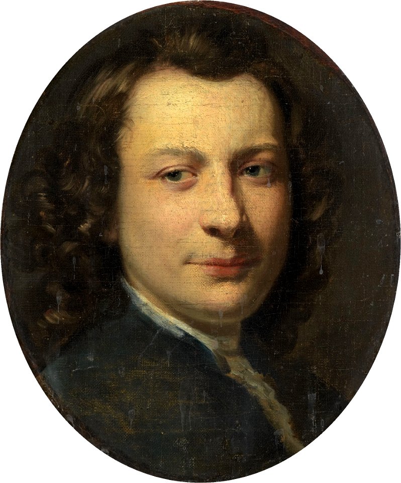 Portret van George van der Mijn, door Frans van der Mijn