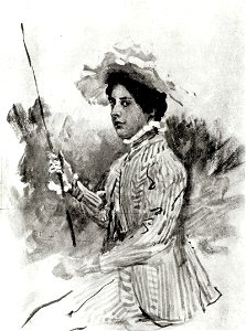 Portret arcyksiężniczki Renaty - Kossak