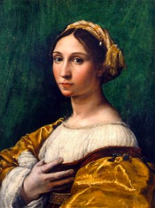 Portrait-of-a-Young-Girl-Raphael. Free illustration for personal and commercial use.