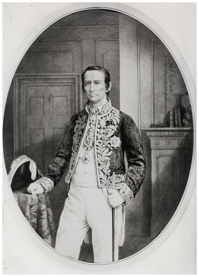 Portret van Reinhard Frans Cornelis van Lansberge (1804-1873)