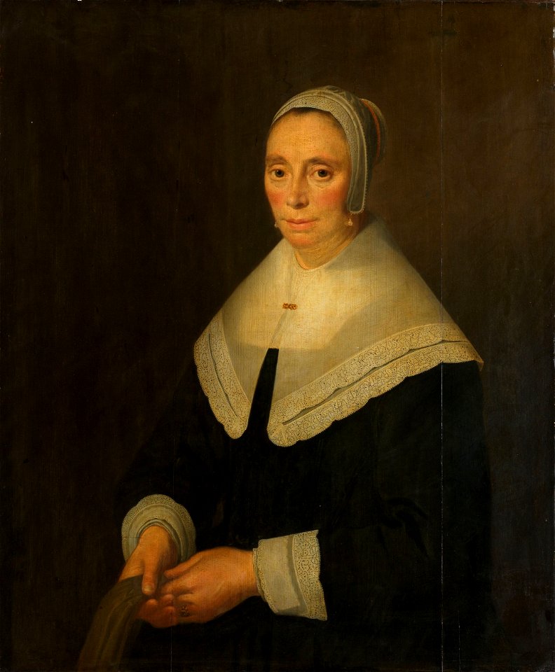 Portret van een vrouw Rijksmuseum SK-A-2531
