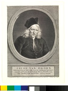 Portret van Jacob van Hoorn, objectnr A 31822