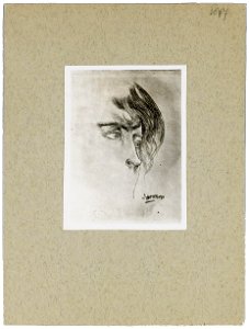Portret van Marguérite Helfrich (1897, etsje)
