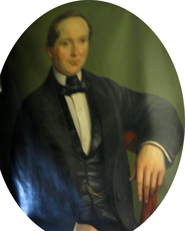 Portret ten halven lijve van Ferdinand Joseph Maes