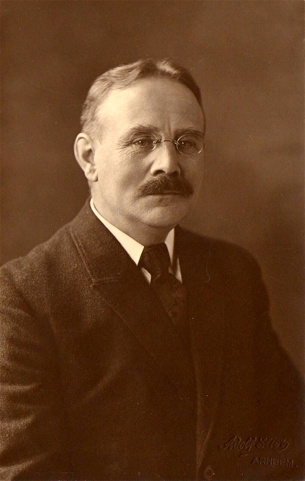 Portret van F.J. Besseling door Adolf Slier