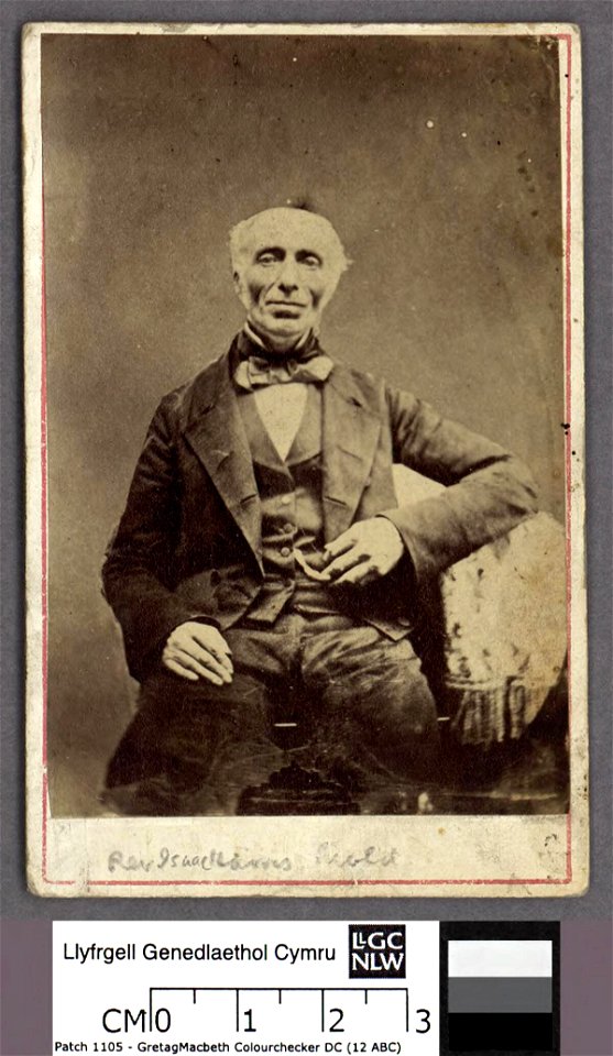 Portrait of Y Parch. Isaac Harris Gweinidog Bethel, Yr Wyddgrug (4670266)