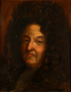 Portrait of Louis XIV of France (by after Hyacinthe Rigaud). Free illustration for personal and commercial use.