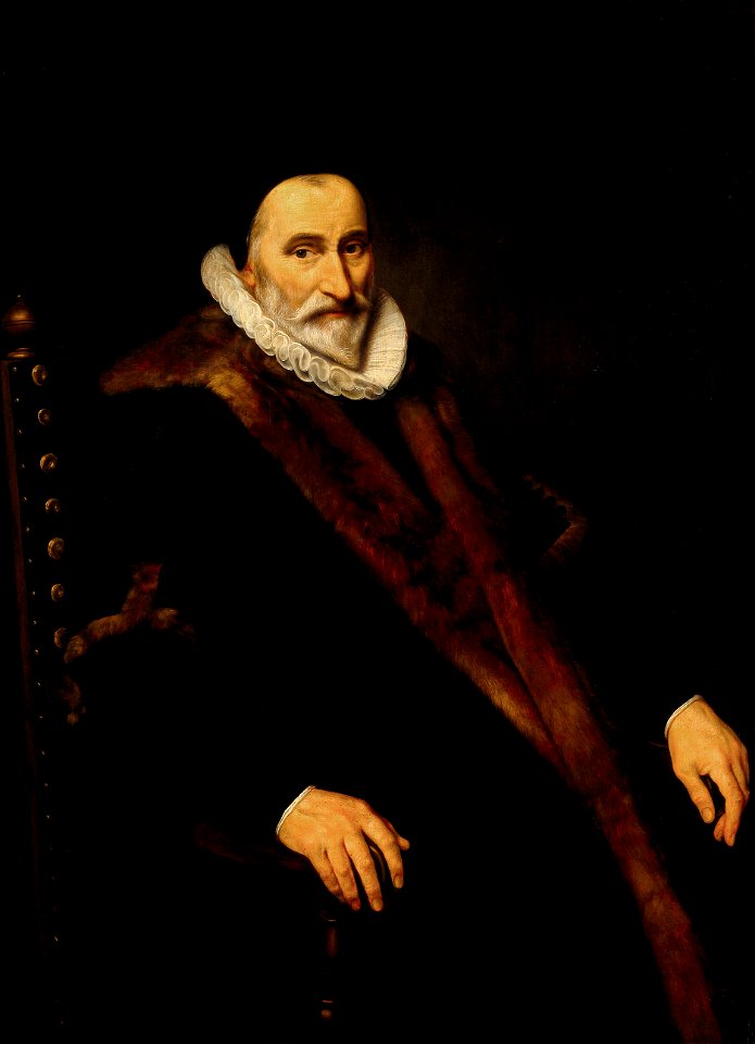Portret van Cornelis Pietersz Hooft (1546-1626) Rijksmuseum SK-A-1416