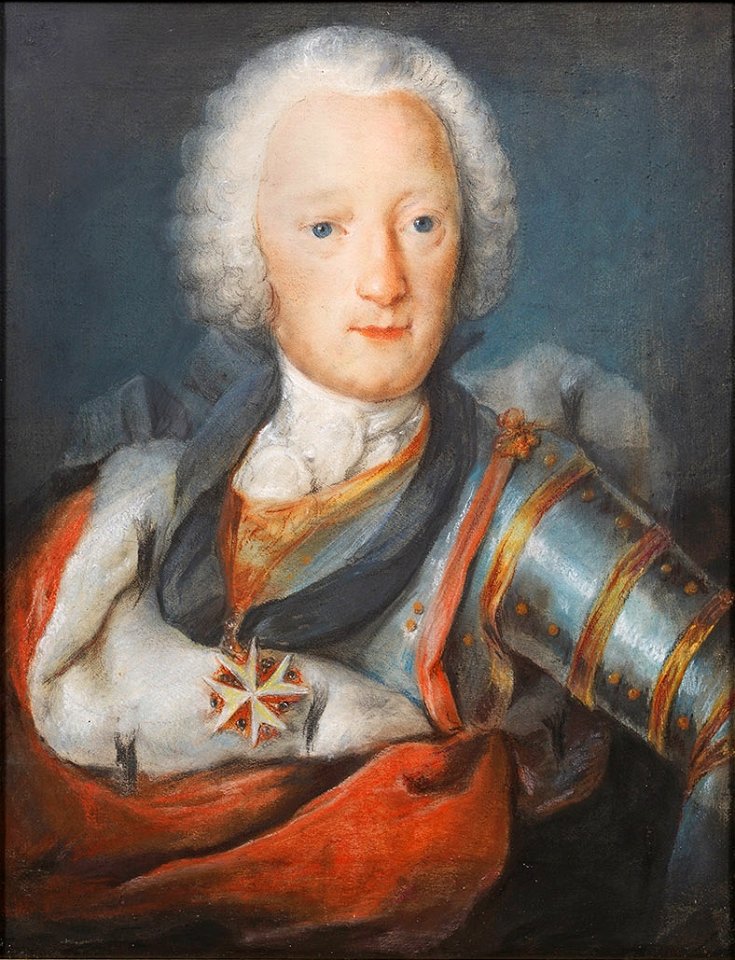 Portrait von Stanislaus I Leszczynski