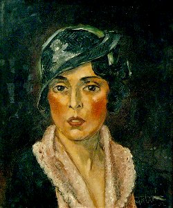 Portret van een vrouw Kröller-Müller Museum KM 100.355