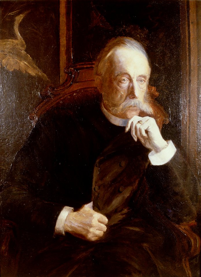 Portret van Eduard Pieter Schorer (1894) door Jo Koster