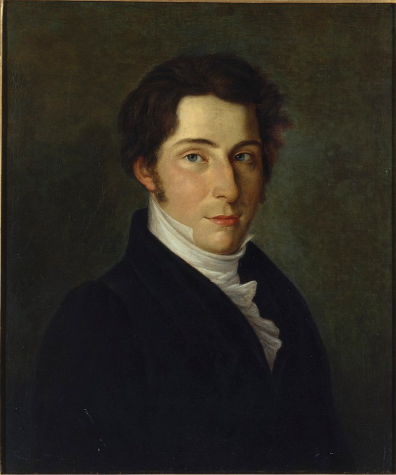 Porträt des Komponisten Carl Maria von Weber