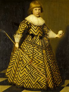 Portret van een jongen met kolfstok Rijksmuseum SK-A-1908