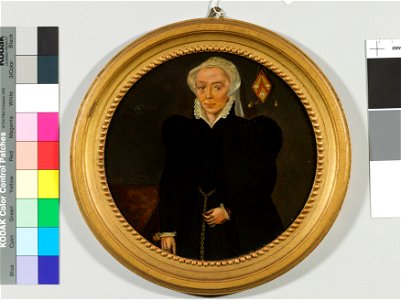 Portret van een dochter van Rogier Warlincourt, echtgenote van Antoine Balestel, objectnr SB 4143