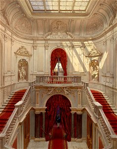 Premazzi. Mansion of Baron Stieglitz. Main Staircase (2). 1871