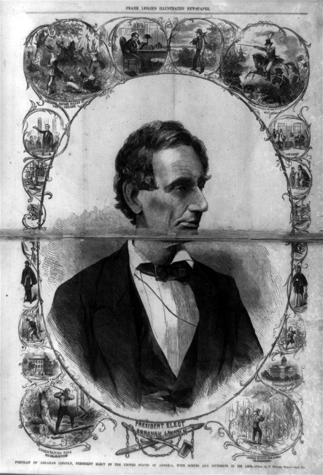 President elect, Abraham Lincoln LCCN2003674537