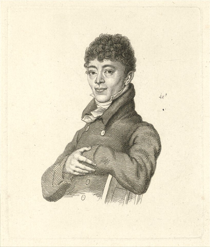 Portret van Albertus Jonas Brandt, Jacob Ernst Marcus, Hendrik Willem Caspari, 1816 - Rijksmuseum