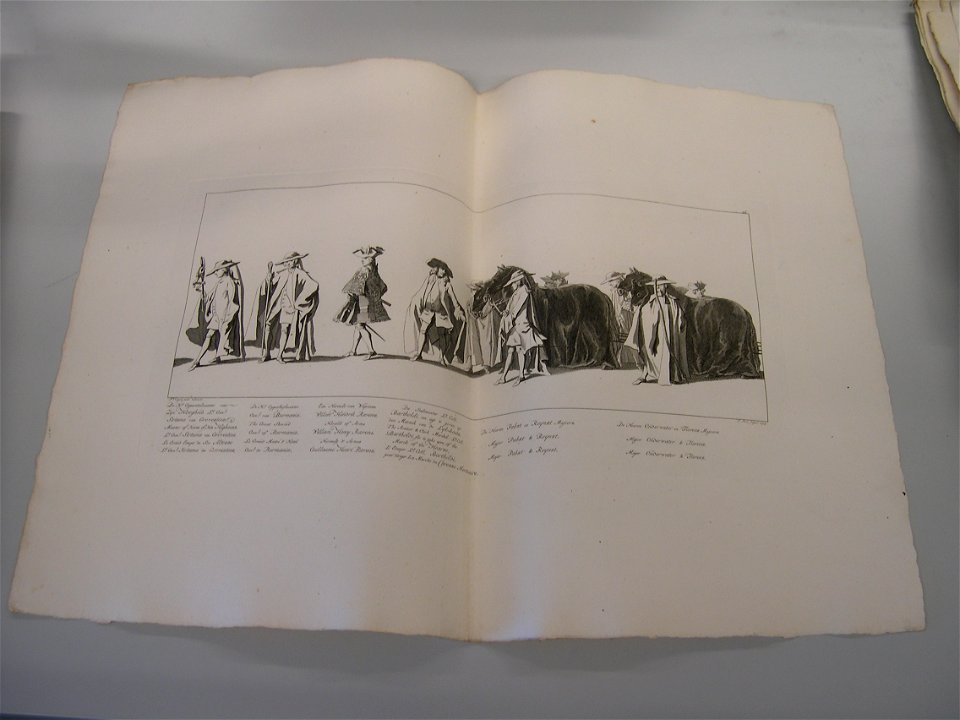 Prent begrafenisstoet Willem IV, objectnr B 5330.24