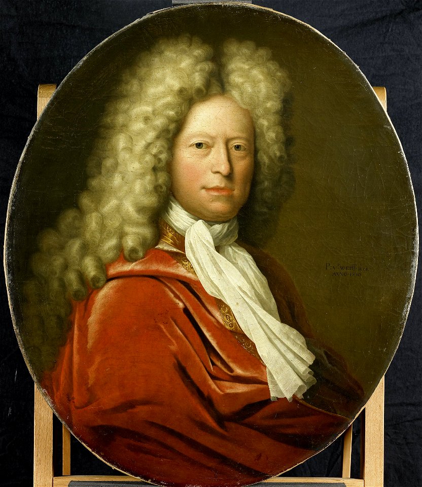 Portret van de heer Brust Rijksmuseum SK-A-2657