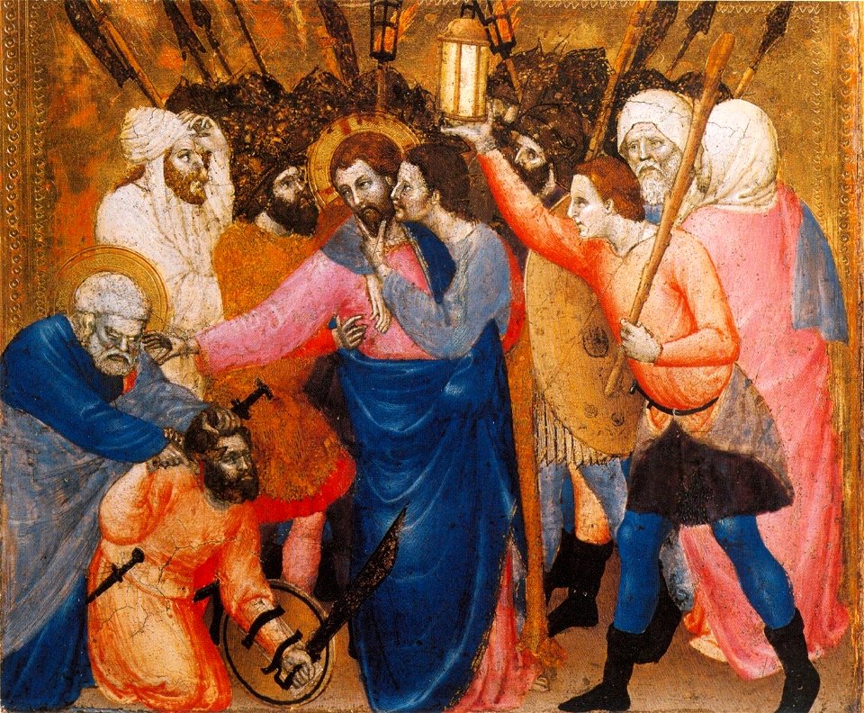 Prato Polyptych, Capture of Jesus