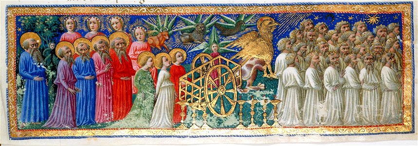 Priamo dell quercia, purgatorio 12 processione