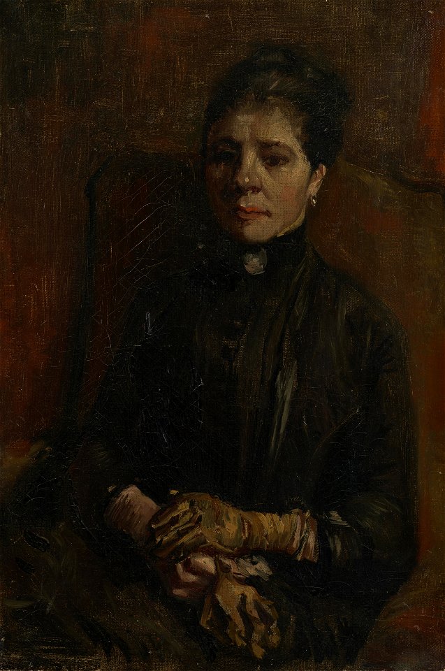 Portret van een vrouw - s0074V1962 - Van Gogh Museum