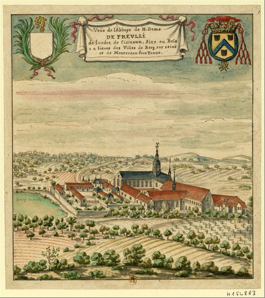Preuilly en 1704