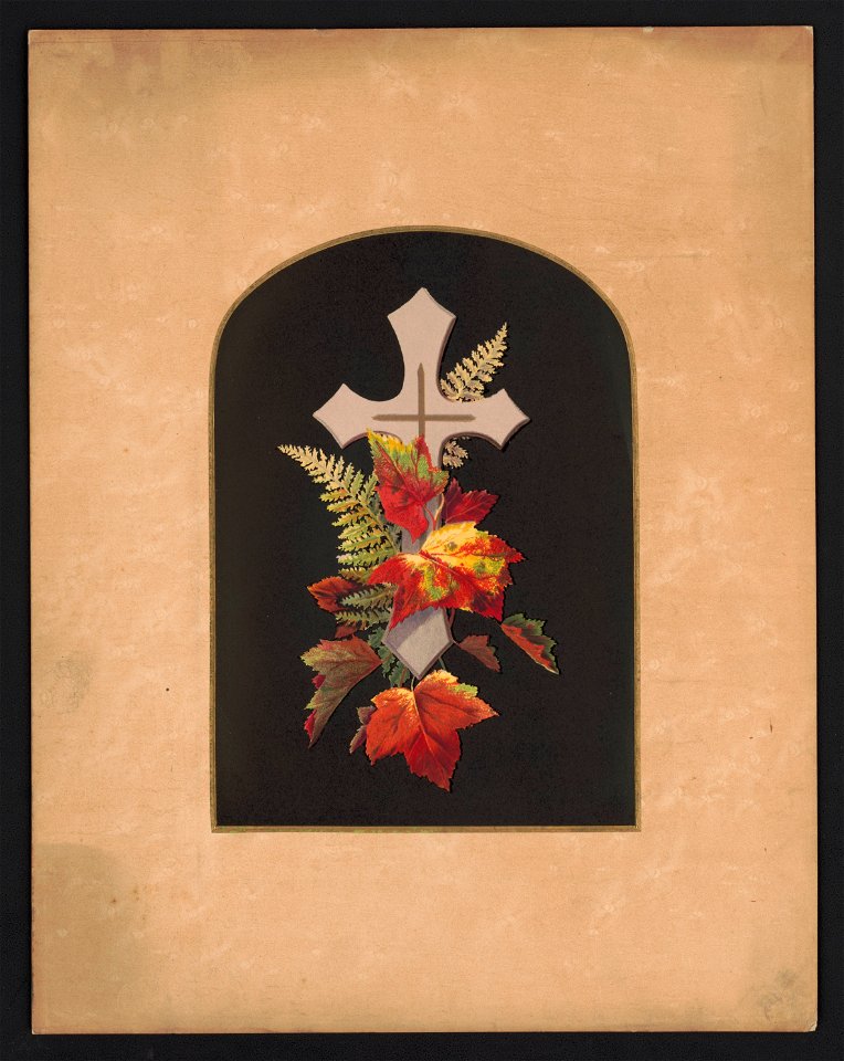Prang's crosses in mats, no. 14 - after Mrs. O.E. Whitney. LCCN2017650329