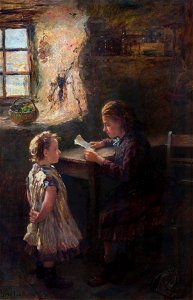 William Pratt - The letter (1879)