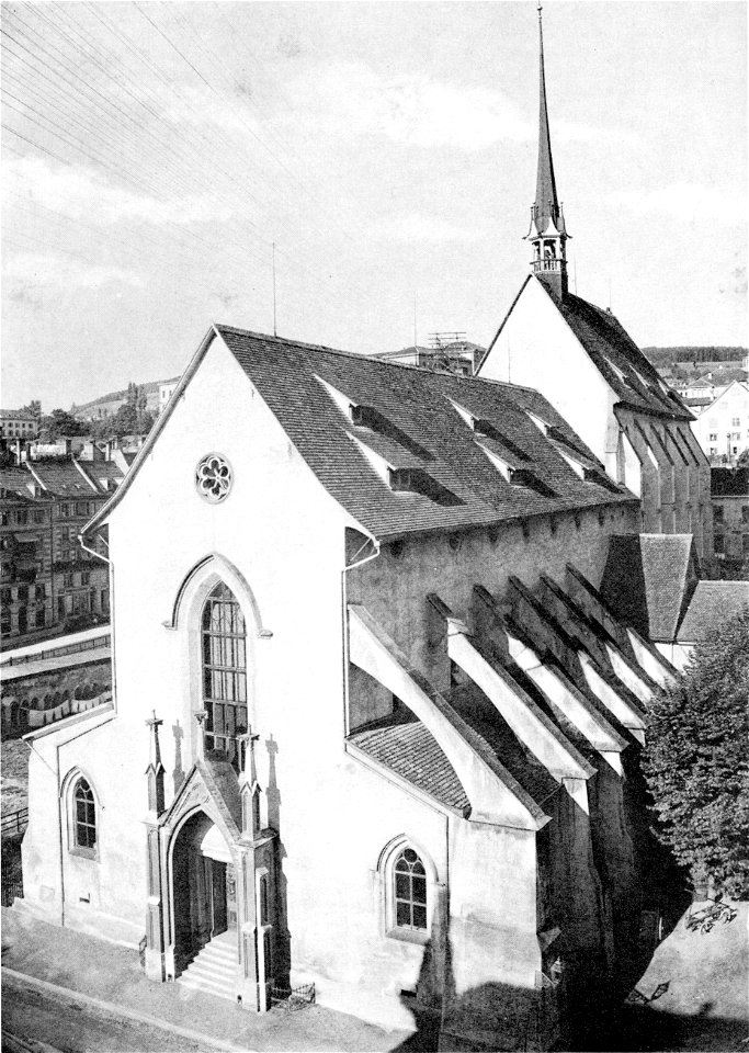 Predigerkirche vor 1900