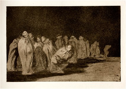 Prado - Los Disparates (1864) - No. 08 - Los ensacados